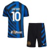 Maglia Inter Milan Lautaro Martinez 10 Bambino Prima Divisa 2024-25